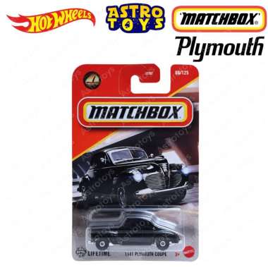 Matchbox 1941 Plymouth Coupe / Diecast Mobil Classic Langka 1:64 Mainan Hot Wheels Murah Original