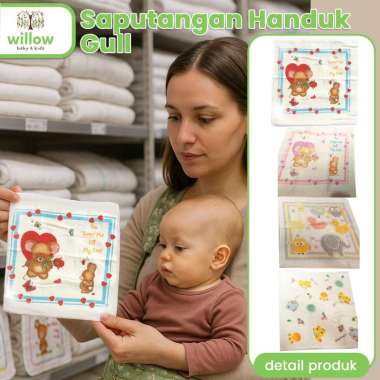 Handuk Washlap Bayi - Sapu Tangan Handuk Gull