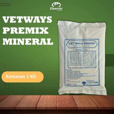 Vetways Premix Mineral Vitamin Penggemuk Sapi Kuda Kerbau Kambing Domba 1kg