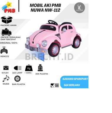 Mainan Anak Mobil Aki PMB NUWA NW-122 Pink