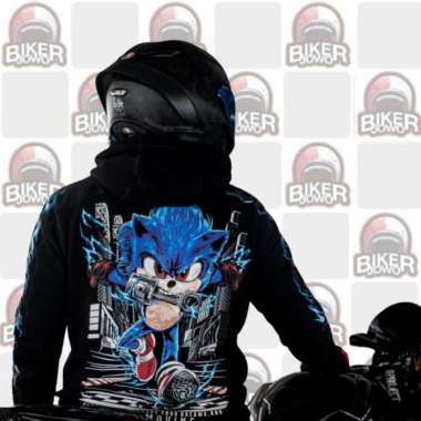 SR Project Jaket & Hoodie Motor Mesh Racing Stories SONIC BLUE L