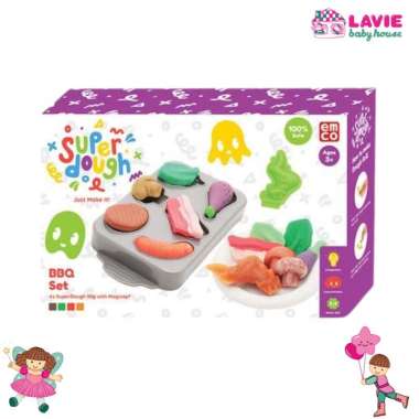 Super Dough Mini Maker Set - Fruit Fun / BBQ / Candy / Ice Pop Mainan Anak Emco- Lavie Baby House, W