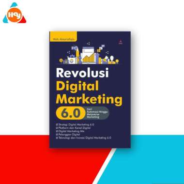 Buku Marketing | Revolusi Digital Marketing 6.0,Digital Marketing Blueprint - Anak Hebat Indonesia R