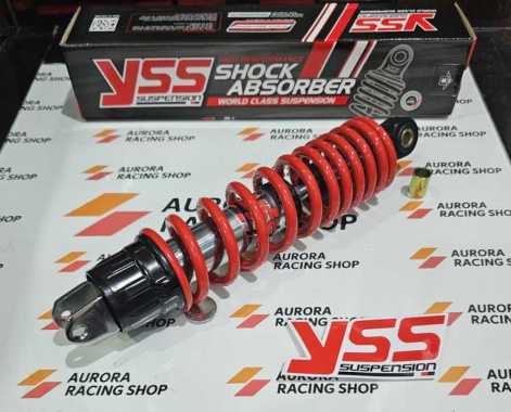 Shockbreaker YSS Pro Plus 300 MM MIO / BEAT / SCOOPY / VARIO 110 Chrome Red