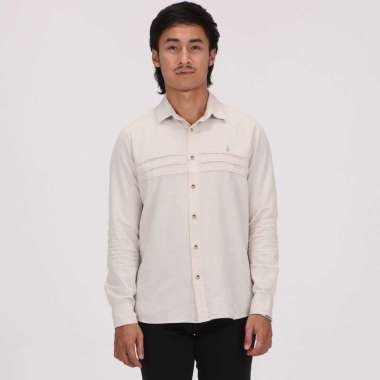 VOLCOM MLH VISION LONG SLEEVE SHIRT FRENCH OAK French Oak M