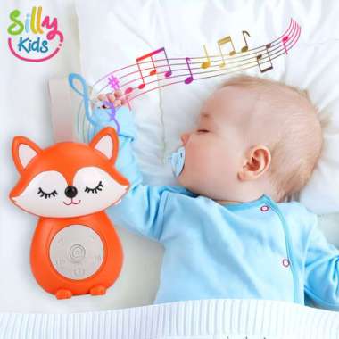 Owl Baby Soother Lullaby White Noise Portable / Speaker Lagu Bayi / Musik Tidur Baby Fox