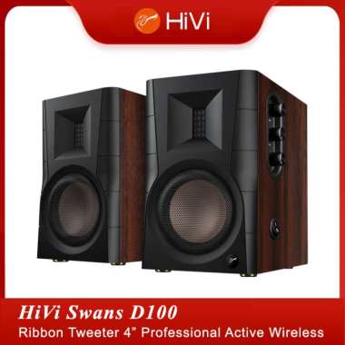 Swan D100 2.0 Professional Ribbon Tweeter Wireless Speakers