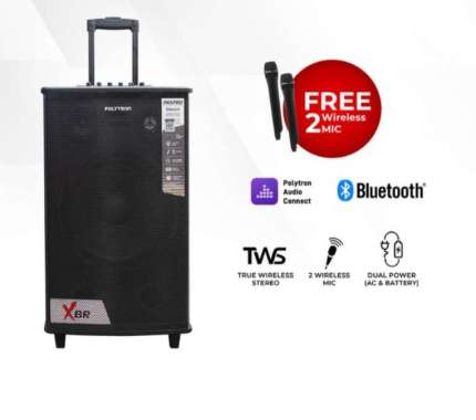 POLYTRON PASPRO 12F7 Speaker Aktif Portable