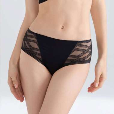 Sorella Panty Lace Allure Midi S24-66341 L Black