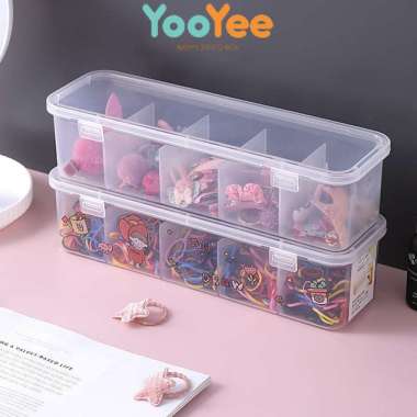 Yooyee Kotak Penyimpanan Kabel Charger Hp/Organizer Storage Box 5 Sekat