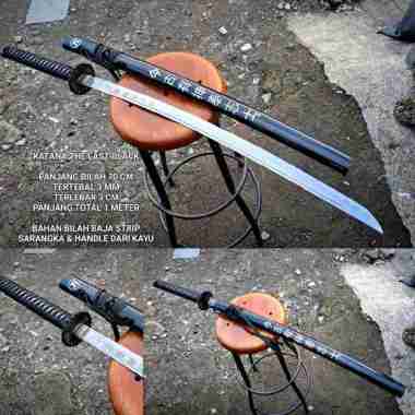 Katana The Last Hitam Cibatu Handmade Tajam