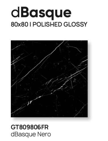 ROMAN GRANIT 80x80 dBasque Nero GT809806FR