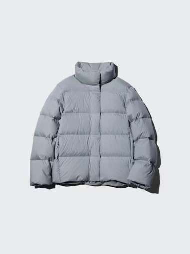 UNIQLO Jaket Winter wanita Powder Soft Down Jacket Blue S