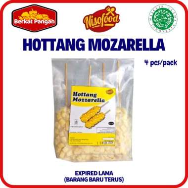 Nisofood Corndog Mozzarella / Mozzarella Goreng / Hottang Mozzarella Frozen Hottang Mozzarella