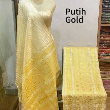 Kain songket tumtuman tanpa sambung kristal cantik mewah top1