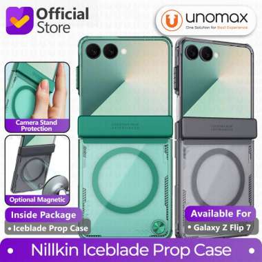 Case Samsung Galaxy Z Flip7 / Z Flip 7 Nillkin Iceblade Prop Casing Green