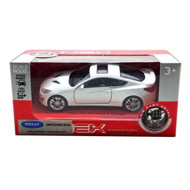 Welly Nex 1:34 - Hyundai Genesis II Coupe Putih