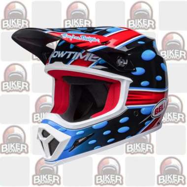 Bell MX-9 Mips Helm Cross Helm Retro Fullface Cross Classic Helmet SHOWTIME REPLICA 23 GLOSS
