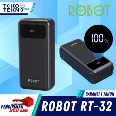 Robot RT32 / RT-32 Powerbank 30000mah Quick Charging Powerbank