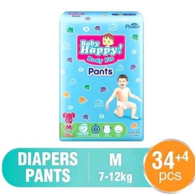Popok Bayi Baby Happy Pants M34 / M 34