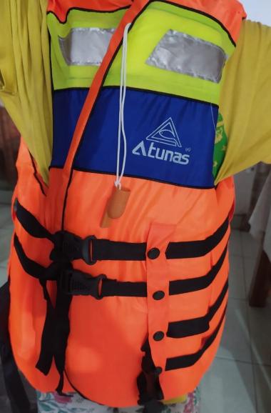 Life Jacket Atunas - Rompi Pelampung Renang Atunas - Jaket Pelampung L