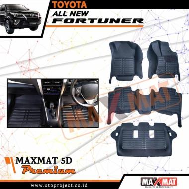 Karpet Mobil All New Fortuner Maxmat 5D Premium Karpet New Fortuner