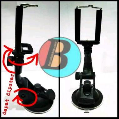 car vlog mobil holder action camera termasuk mounting adapter dan smartphone handphone HP