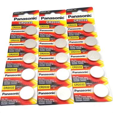 Baterei Panasonic CR 2032 - Baterai Kancing Panasonic CR 2032 Original