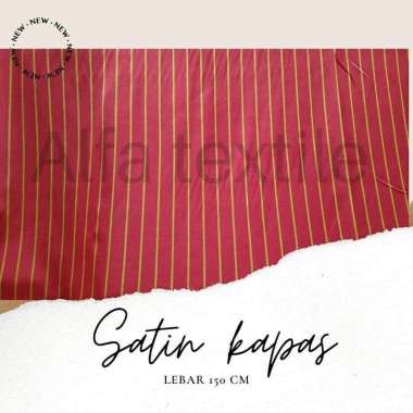 Kain Salur Satin Tebal Meteran Lebar 150 Cm
