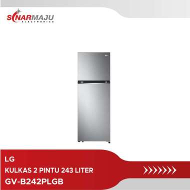 Kulkas 2 Pintu LG 243 Liter GV-B242PLGB / GV B242PLGB