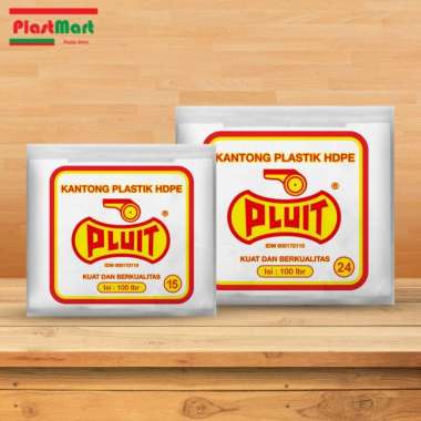 Pluit Plastik HD Putih Susu / Plastik Kresek / Plastik Assoy / HDPE Kecil 15 cm