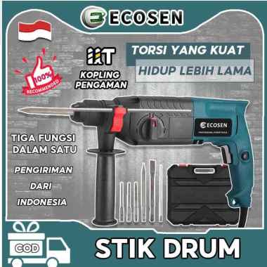 ECOSEN Bor tangan - bor beton - b Hammer Drill/Biru