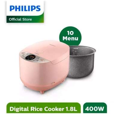 Rice Cooker Philips HD 4515 / PHILIPS Digital Rice Cooker HD4515 / rice cooker philips 1,8L Pink