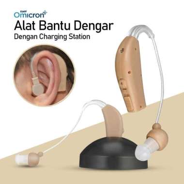 Alat Bantu Dengar Telinga Cas Rechargable Hearing Aid Aids ABD Orang Tua Tuli Budek Tuna Rungu Charg
