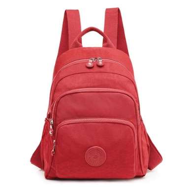 BOBO FASHION - Tas ransel cewek bobo 5806-6 Tas Ransel Wanita Import polyester Waterproof RED