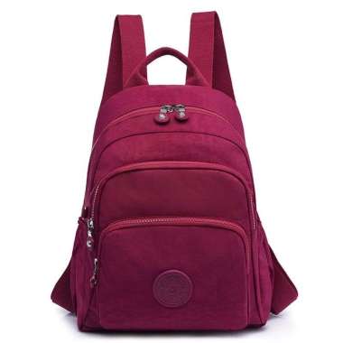 BOBO FASHION - Tas ransel cewek bobo 5806-6 Tas Ransel Wanita Import polyester Waterproof PLUM
