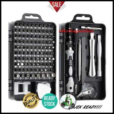 Obeng Service Hp Servis Handphone Screwdriver Toolkit Lengkap Abu-abu