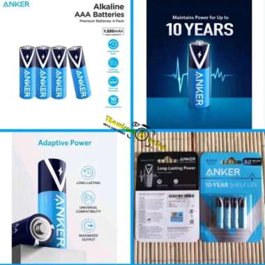 Anker B1820 AAA A3 Battery Battry Batre Alkaline kecil