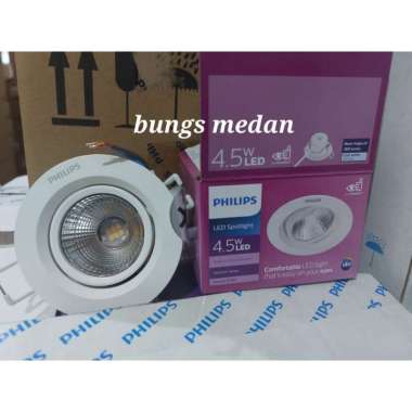 LAMPU LED PHILIPS SOROT KYANITE 4.5W 5WATT 4,5 W 4000K NW SPOTLIGHT SL201 PUTIH