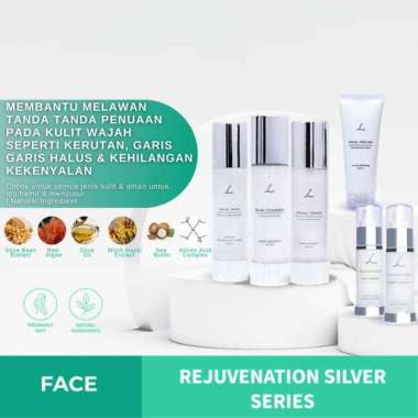 Larissa Paket Rejuvenation Silver Series - Paket Skincare Untuk Anti Aging
