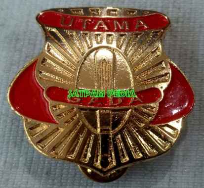Pin Gada Satpam Bahan Zinc - Pin Gada Security Gada Utama