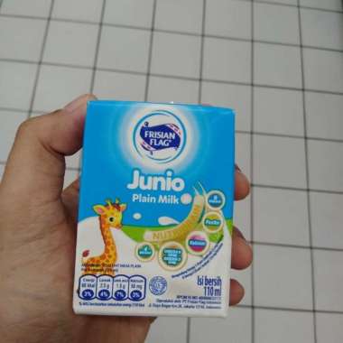 UHT Frisian Flag Junio 110ml-Plain & Pisang-Susu Kotak-36pcs-Murah Plain
