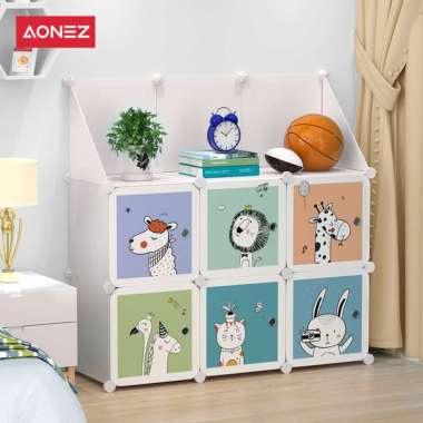 AONEZ Lemari Plastik Lemari Plast