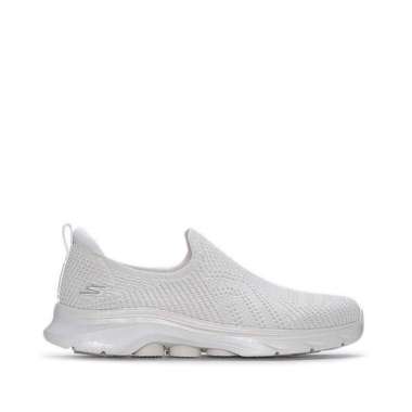 SKECHERS GO WALK 7 WOMEN'S SLIP ON SHOES - WHITE 38.5