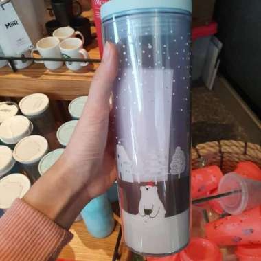 STARBUCKS TUMBLER BEARS TYPE 5 - BOTOL MINUM STARBUCKS