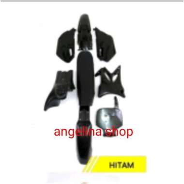 body set yz 85/body bebek trail yz 85 Hitam