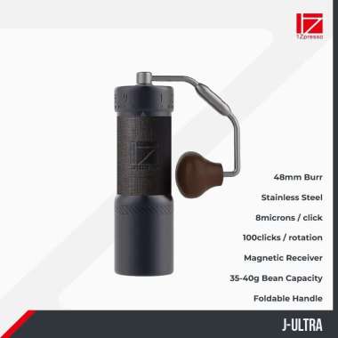 Coffee Grinder 1Zpresso J-Ultra-IG | Manual Coffee Grinder Iron Grey