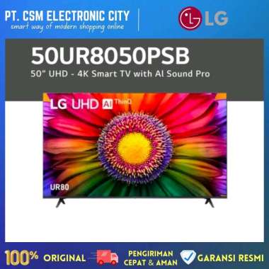 LG 50UR8050 Smart TV 4K HDR (50 INCH) [GARANSI RESMI]