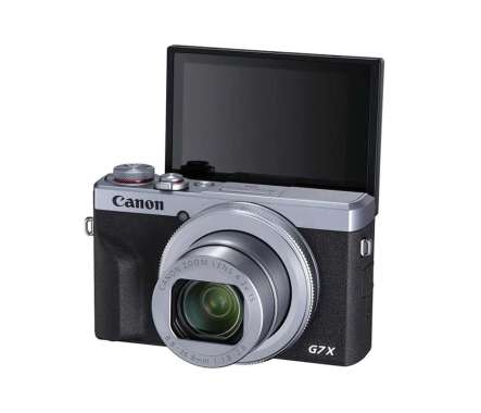 Gudang digital Canon Powershot G7 X Mark Iii / Canon G7X Mark Iii / Canon G7 X Iii silver