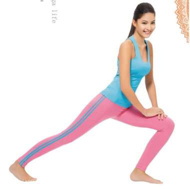 VERISH 1Set Baju Senam Denlus / Set Baju Olahraga Yoga